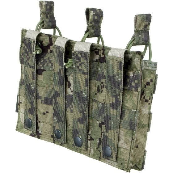 Flyye Industries EV Universal Triple Magazine Pouch MOLLE AOR2