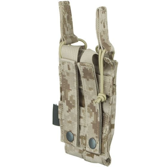 Flyye Industries Open-Top Double MP7 Magazine Pouch AOR1