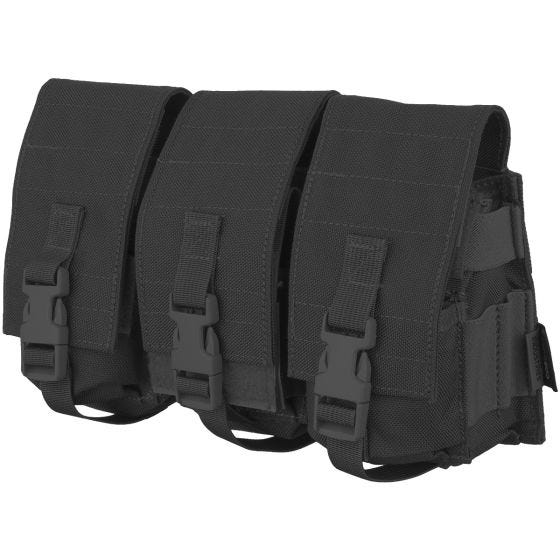Flyye Industries MOLLE Combo M4+Dual 9mm Mag Pouch Black