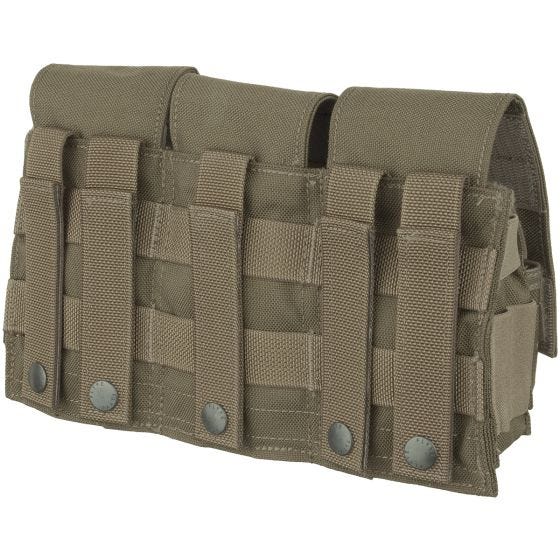 Flyye Industries MOLLE Combo M4+Dual 9mm Mag Pouch Coyote Brown