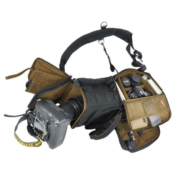 Hazard 4 Evac Photo Recon Sling Pack Black
