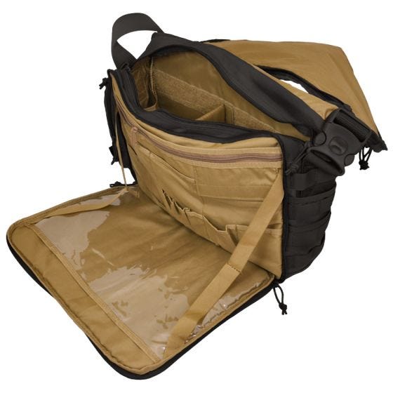 Hazard 4 Sherman Laptop Messenger Brief Black