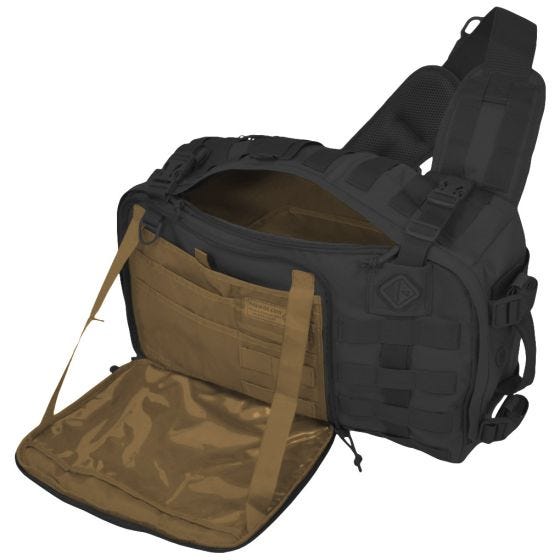 Hazard 4 Switchback Full Sized Laptop Sling Pack Black