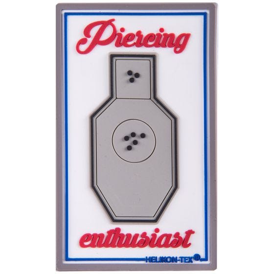 Helikon Piercing Enthusiast Patch White