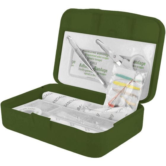 Highlander Forces Cadet First Aid Kit Olive