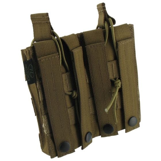Pro-Force Double M4/M16 Magazine Pouch MOLLE Coyote