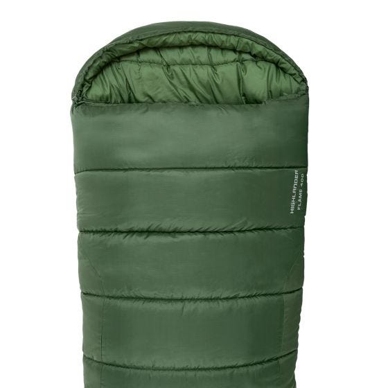 Highlander Forces Phoenix Flame 400 Mummy Sleeping Bag Olive Green