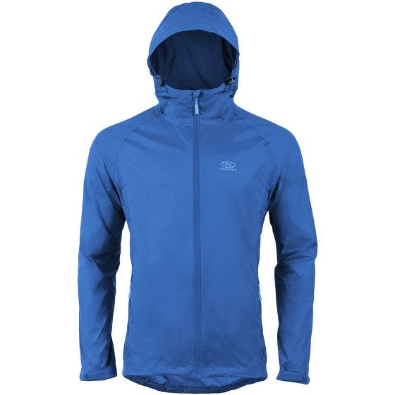 Highlander Stow & Go Packaway Jacket Blue