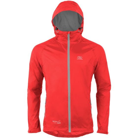 Highlander Stow & Go Packaway Jacket Red