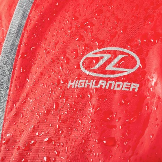Highlander Stow & Go Packaway Jacket Red