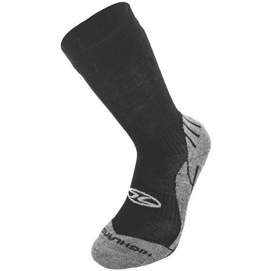 Highlander Forces Bamboo Trekking Sock Black
