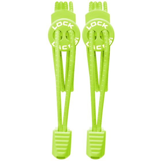 Lock Laces Elastic No Tie Shoelaces Sour Green Apple