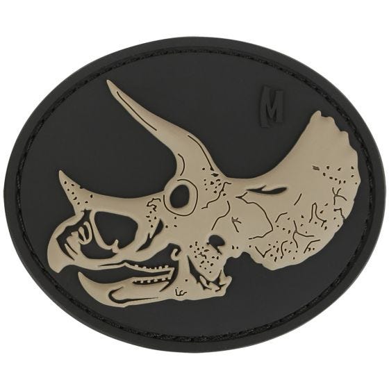 Maxpedition Triceratops Skull (SWAT) Morale Patch