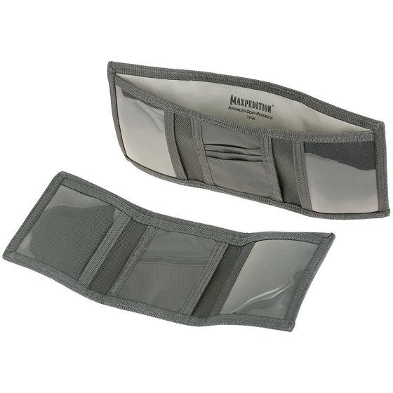 Maxpedition Tri Fold Wallet Grey