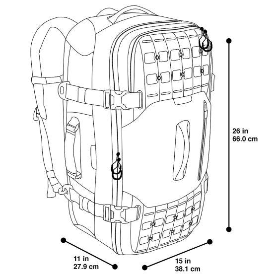 Maxpedition Ironstorm Adventure Travel Bag Tan