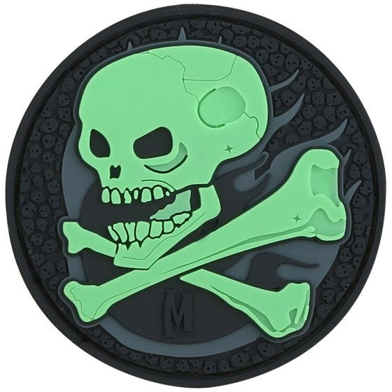 Maxpedition Skull (Glow) Morale Patch
