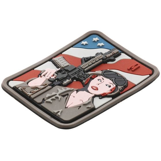 Maxpedition Soldier Girl (Arid) Morale Patch