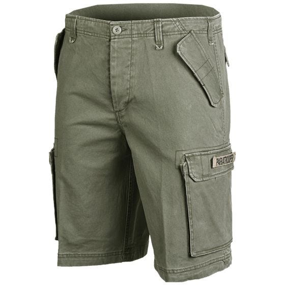 Paratrooper Cargo Shorts Prewashed Olive