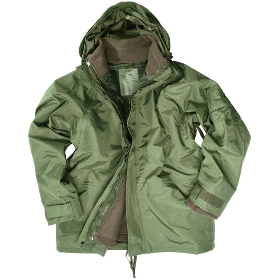 Mil-Tec ECWCS Jacket with Fleece Olive