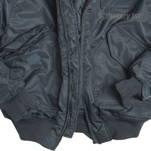 Mil-Tec CWU Jacket with Fur Collar Navy