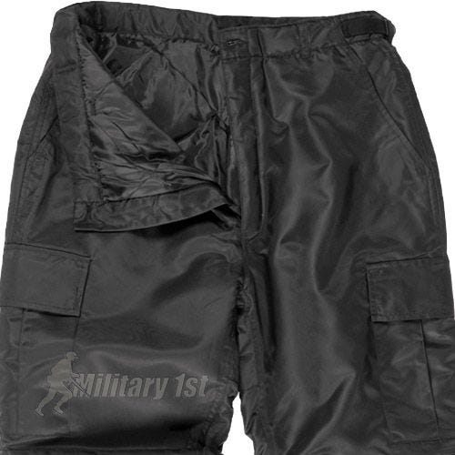 Mil-Tec US MA1 Thermal Trousers Black