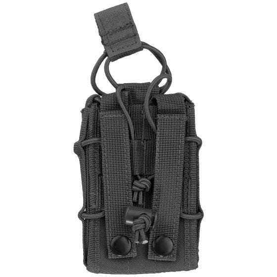 Mil-Tec Open Top Single Mag Pouch Black