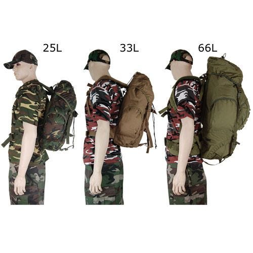 Highlander Forces Loader Rucksack 66L Olive