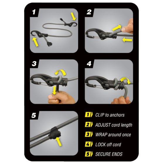 Nite Ize KnotBone Adjustable Bungee Size #5