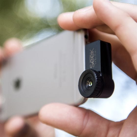 Seek Thermal Compact XR iOS Camera Black