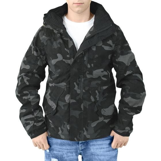 Surplus New Savior Jacket Black Camo