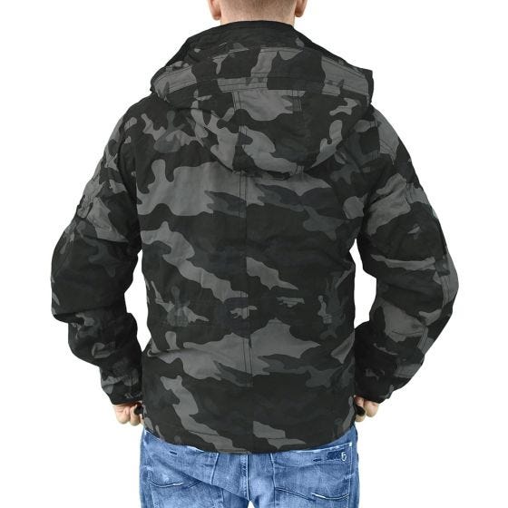 Surplus New Savior Jacket Black Camo