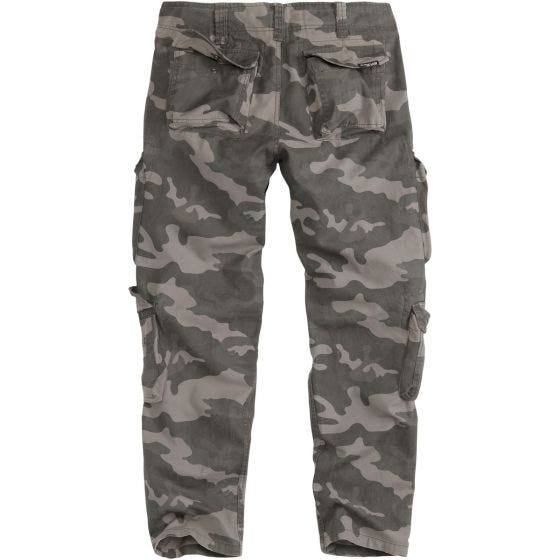 Surplus Airborne Slimmy Trousers Black Camo