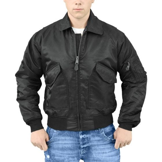 Surplus CWU Flight Jacket Black