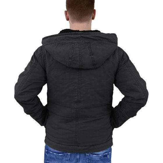 Surplus Supreme Vintage Hydro Jacket Black