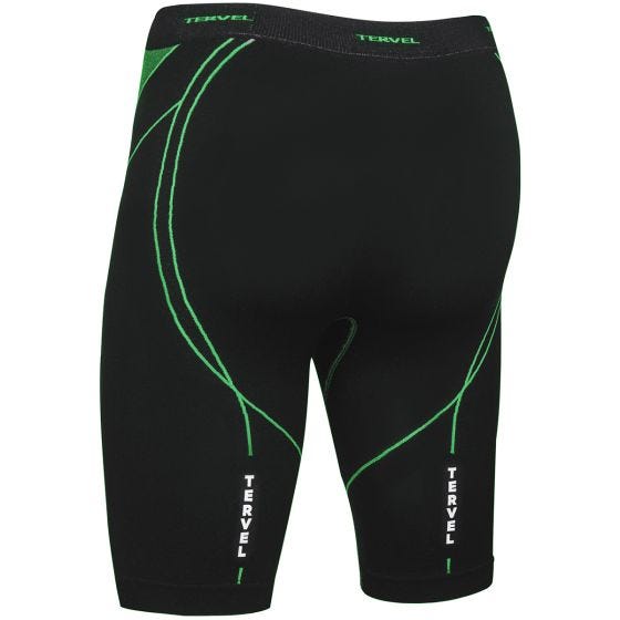 Tervel Optiline Running Shorts Black / Green