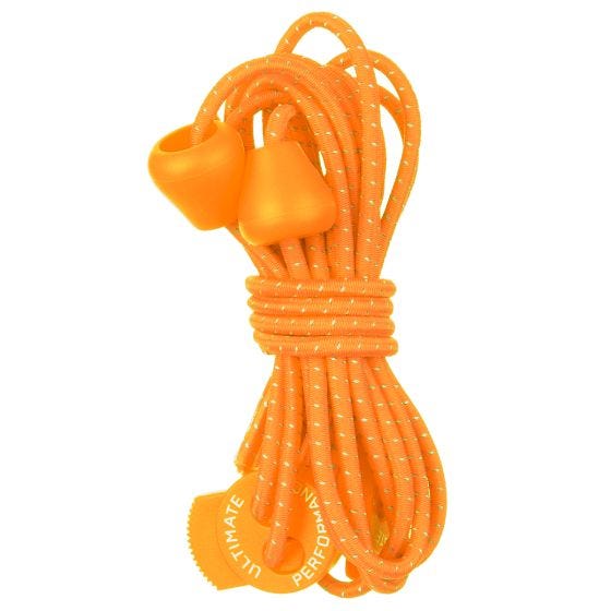 Ultimate Performance Reflective Elastic Laces Orange