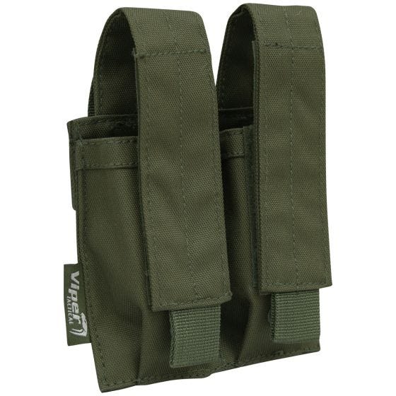 Viper Double Pistol Mag Pouch Olive Green