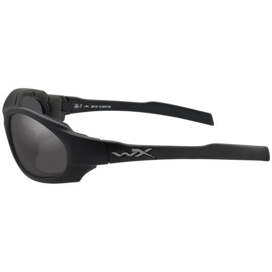 Wiley X XL-1 Advanced COMM Glasses - Smoke Grey + Clear / Matte Black Frame
