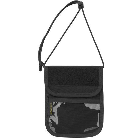 Wisport Patrol Neck ID Wallet Black