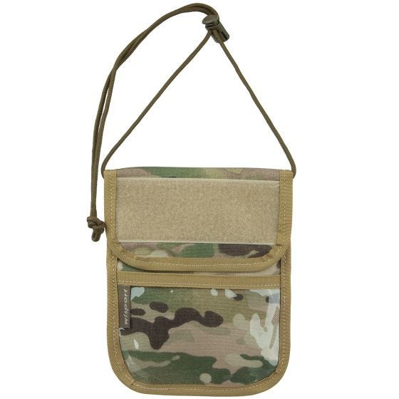 Wisport Patrol Neck ID Wallet MultiCam