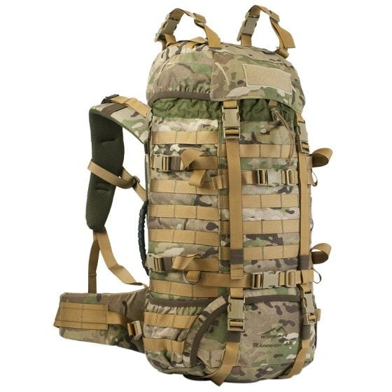 Wisport Raccoon 45L Rucksack MultiCam
